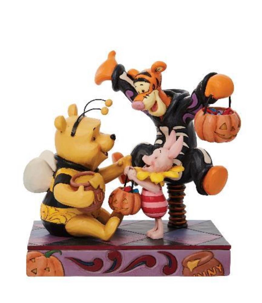 "A Spook-tacular Halloween": Winnie the Pooh & Friends Halloween (Signed by Jim Shore)