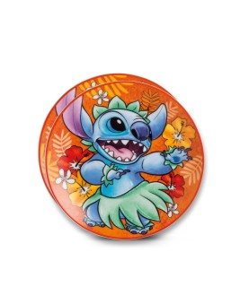 2 piece dessert plate Stitch Orange