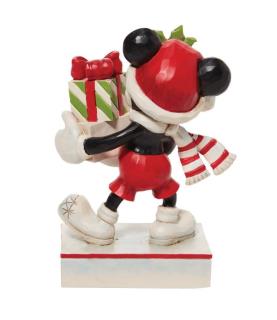 "A Season of Giving": Mickey with Stack of Presents