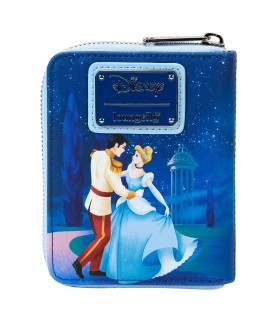 Loungefly Zip Around Wallet: Cinderella 75th Anniversary