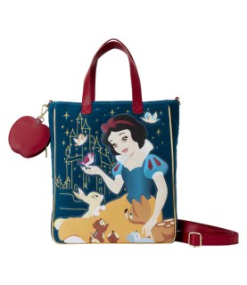 Loungefly Crossbody: Snow White Héritage - Velvet Tote Bag