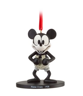 Walt Disney Studios Mickey Mouse Ornament Set: Plane Crazy