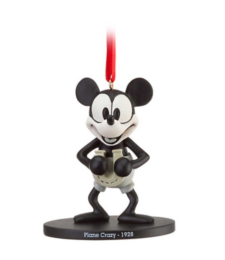 Walt Disney Studios Mickey Mouse Ornament Set: Plane Crazy