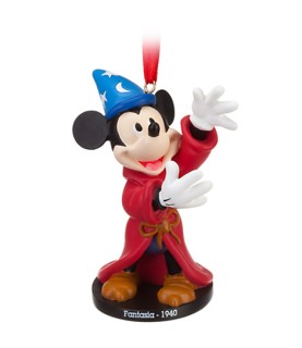 Walt Disney Studios Mickey Mouse Ornament Set: Sorcerer's Apprentice