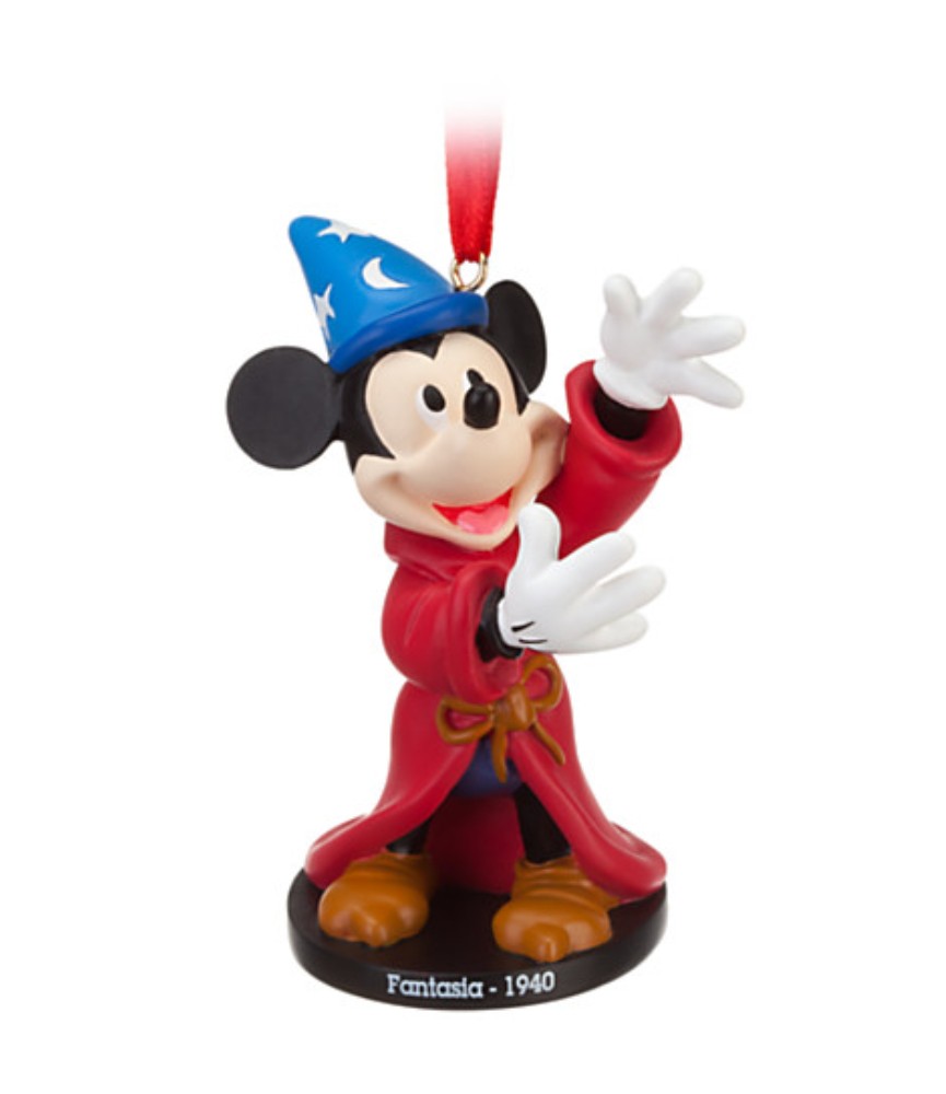 Walt Disney Studios Mickey Mouse Ornament Set: Sorcerer's Apprentice