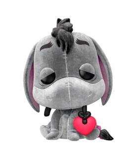 Pop! Disney: Flocked Eeyore with Heart (no1170)