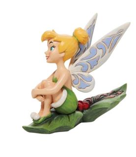 Tinkerbell Sitting in Holly Figurine