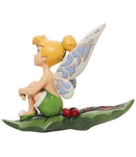 Tinkerbell Sitting in Holly Figurine