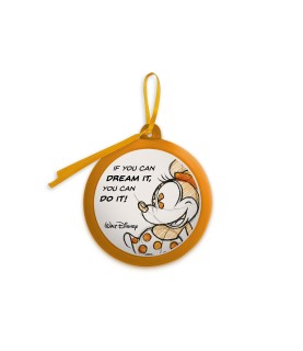 Formella (medium tile) Minnie Live Laugh Love Orange