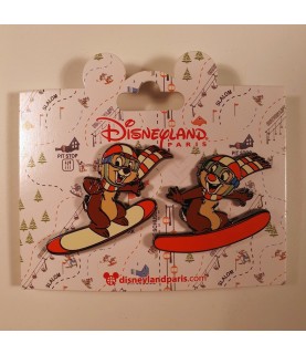 DLP - Chip and Dale - Riding on Snowboards Set - Snowboarding