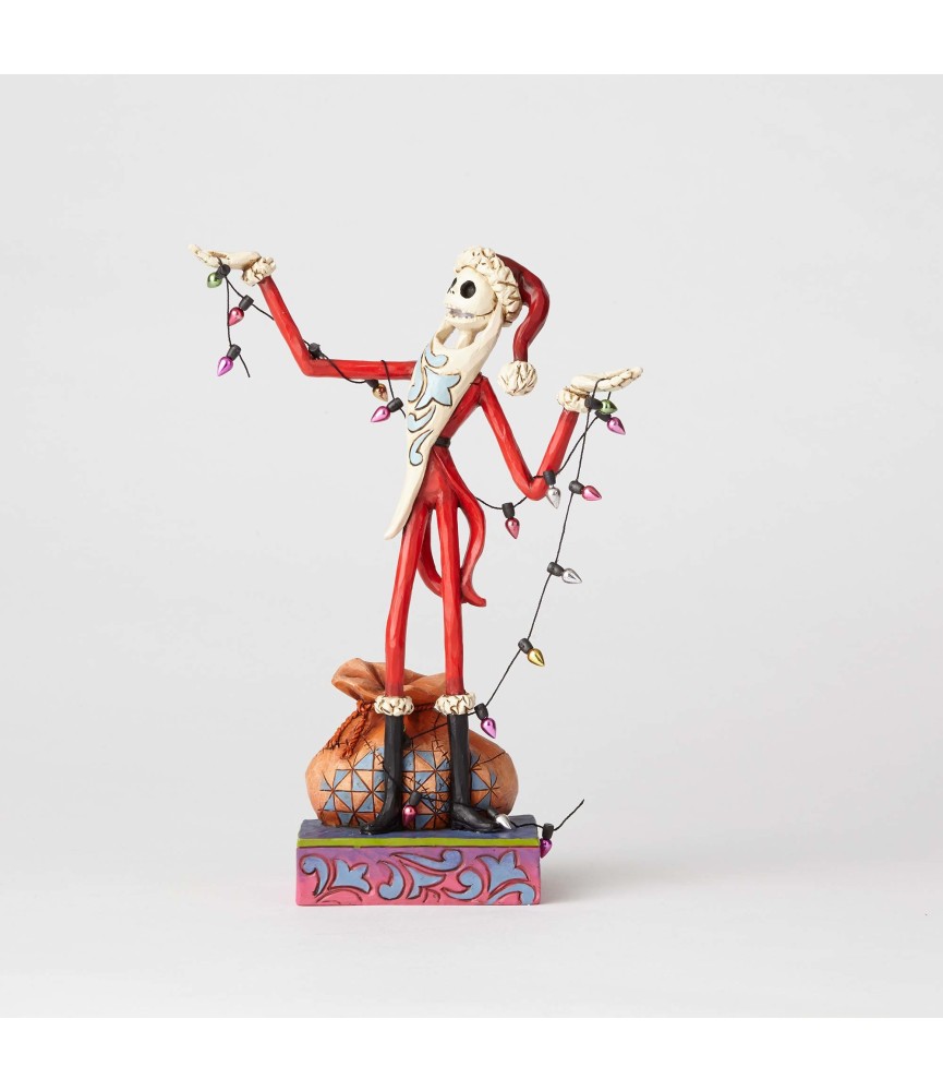 "Wrapped Up in Christmas Spirit": Santa Jack with Christmas Lights