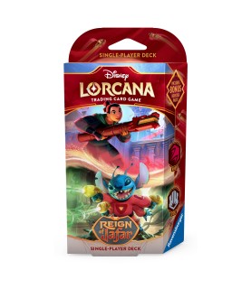 Lorcana w8: Starter Deck: Reign of Jafar - UK - Mulan - Stitch