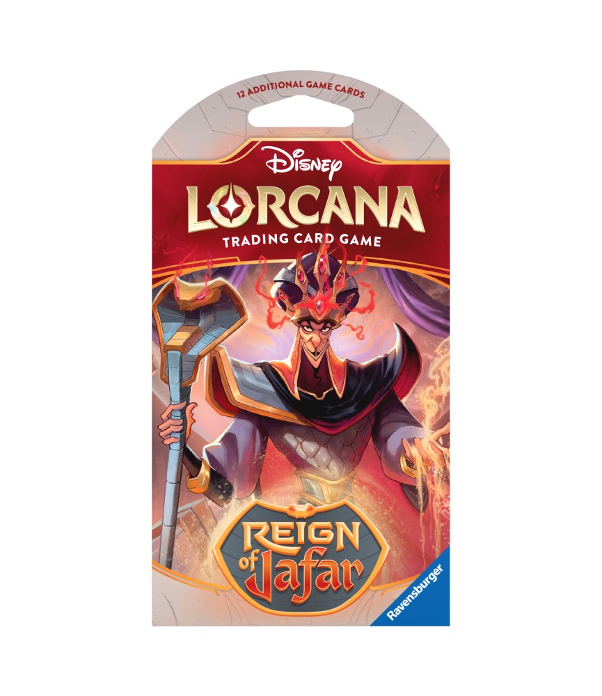Lorcana w8: Sleeved Booster: Reign of Jafar - UK - Jafar