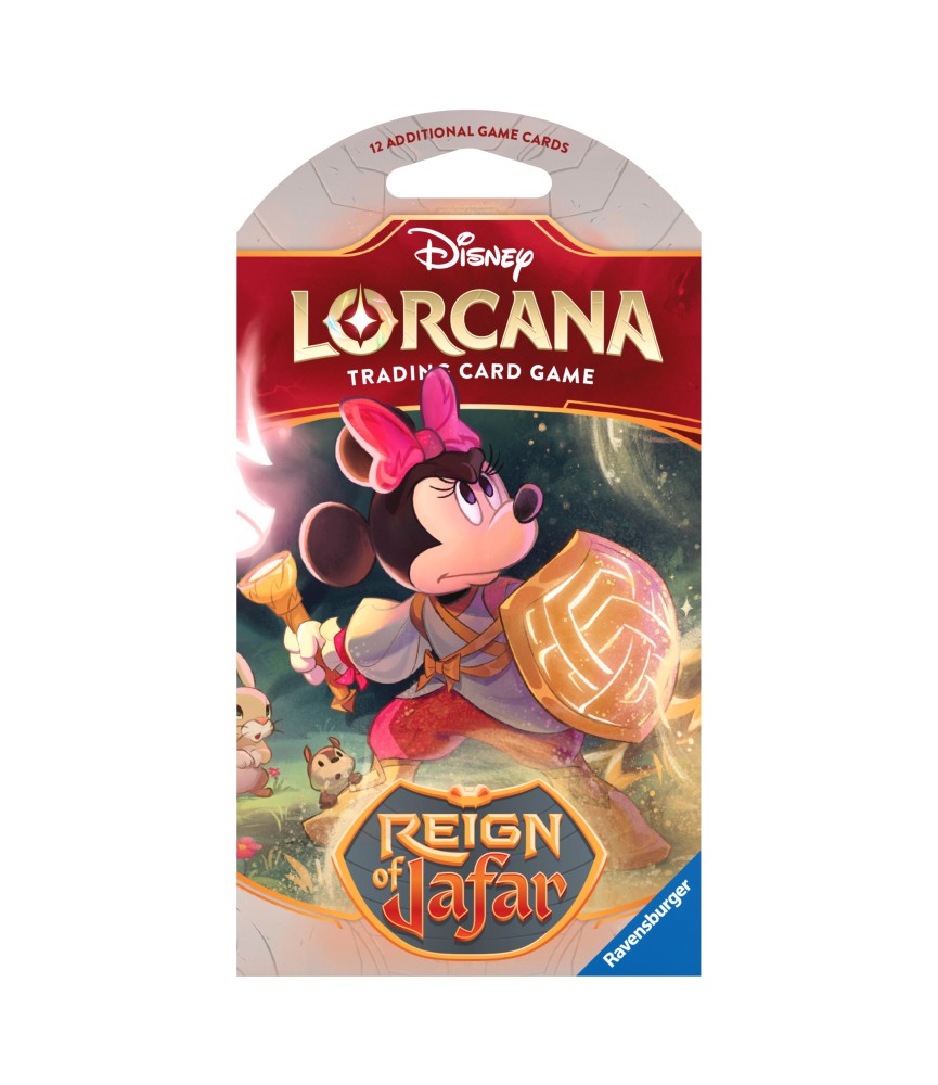 Lorcana w8: Sleeved Booster: Reign of Jafar - UK - Minnie