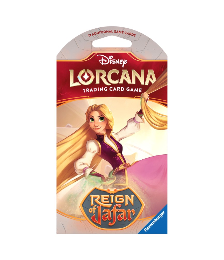 Lorcana w8: Sleeved Booster: Reign of Jafar - UK - Rapunzel