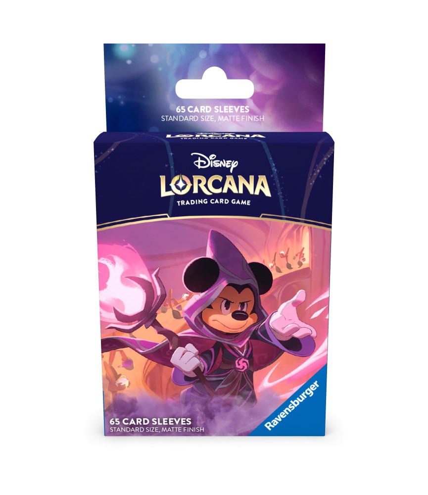 Lorcana w8: Card Sleeves: Reign of Jafar - UK - Mickey