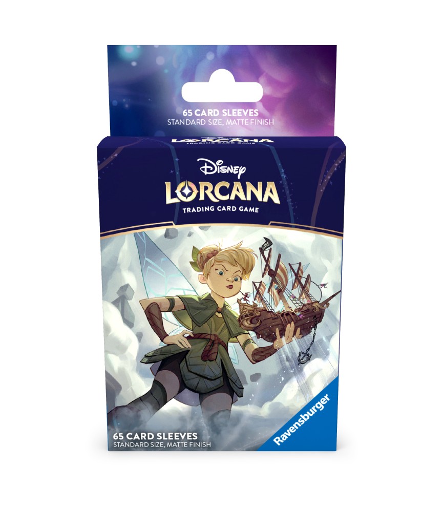 Lorcana w8: Card Sleeves: Reign of Jafar - UK - Tinker Bell