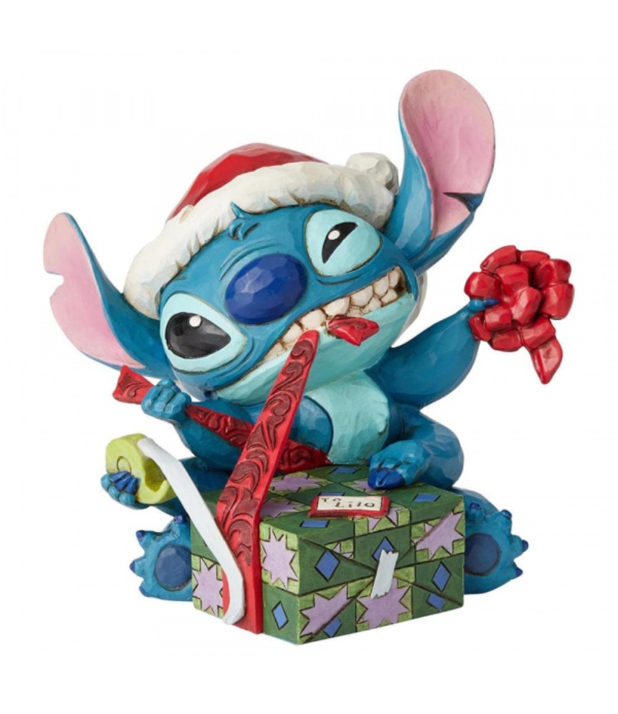 Stitch with Santa Hat