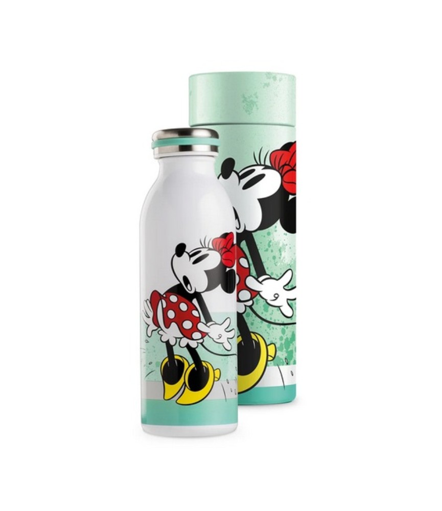 Turqoise Thermal Bottle Minnie 'I am' (500ml)