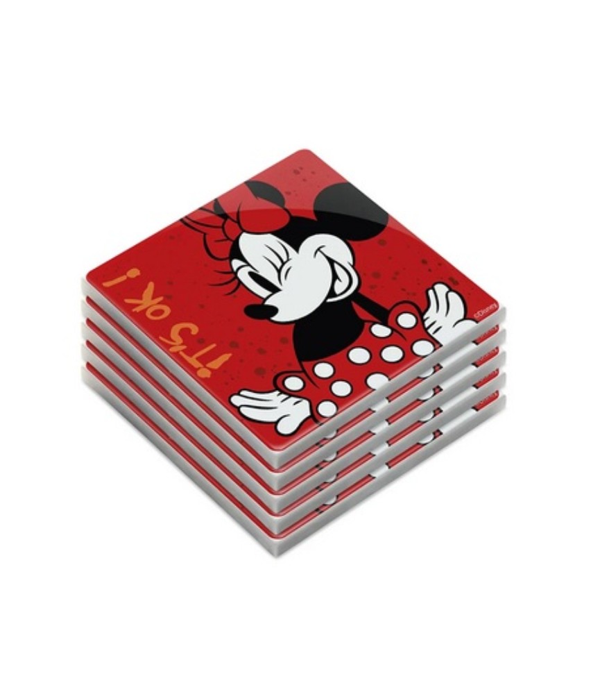 Red Coaster Minnie 'I am'