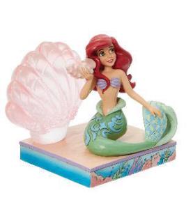 Ariel with Clear Resin Shell