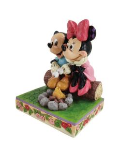 "Love warms the heart": Mickey and Minnie Campfire