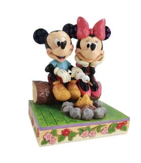 "Love warms the heart": Mickey and Minnie Campfire