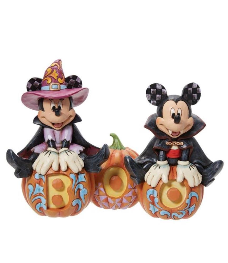"Cutest Pumpkins in the Patch": Mickey & Minnie Mouse Boo Pumpkins