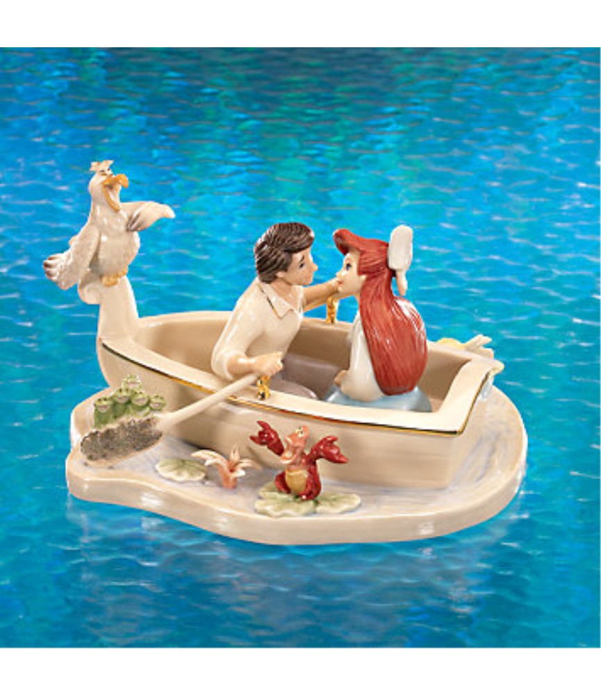 Moonlight Kis Little Mermaid Sculpture