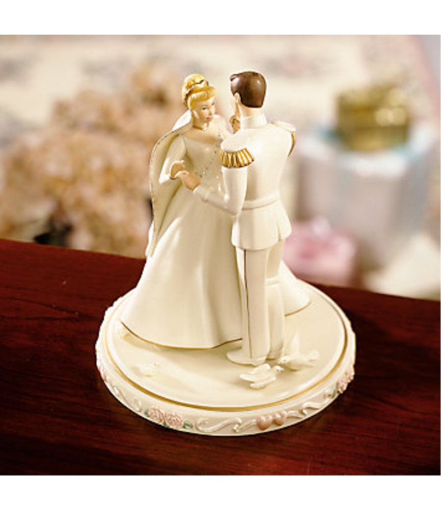 Cinderella's Wedding Day Cake Topper