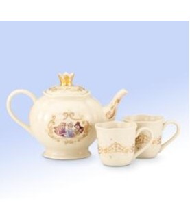 Tea Set with 2 Tea Cups