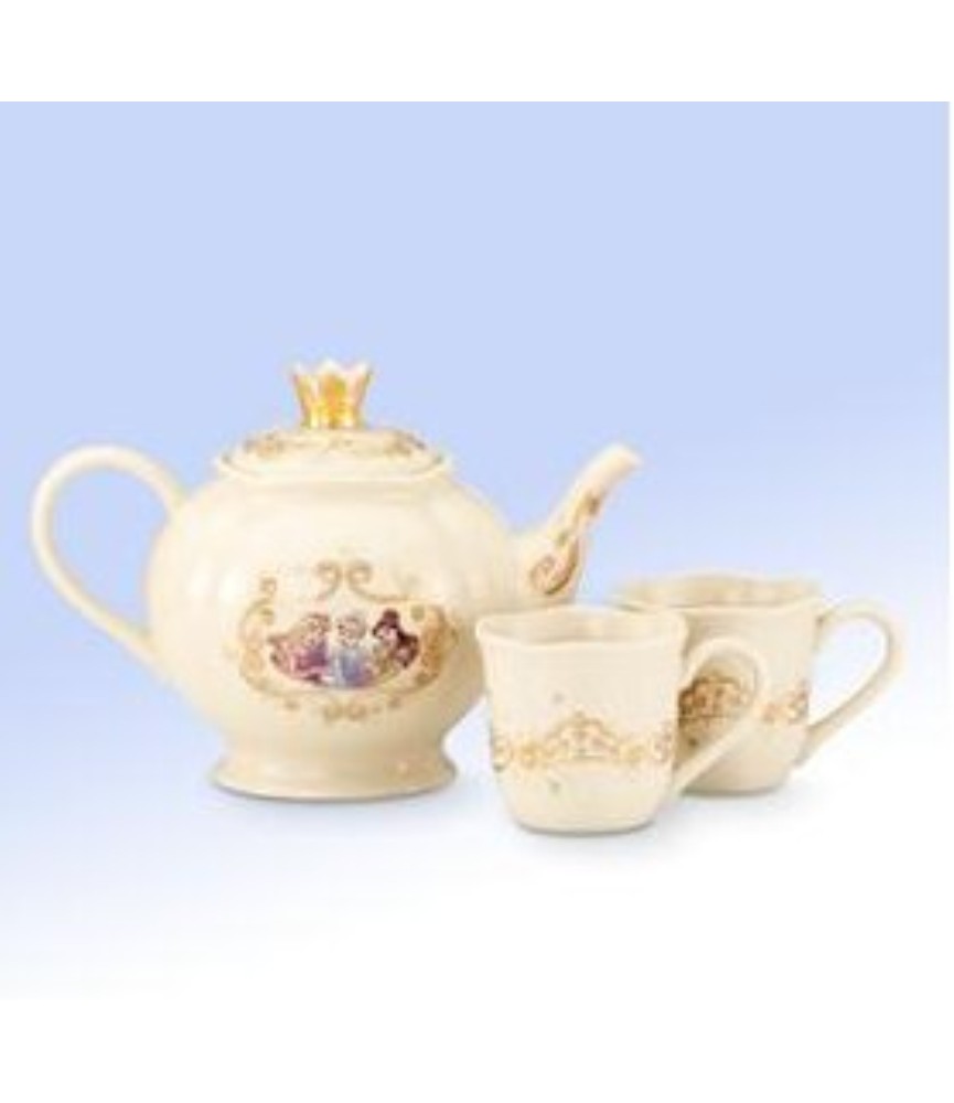 Tea Set with 2 Tea Cups