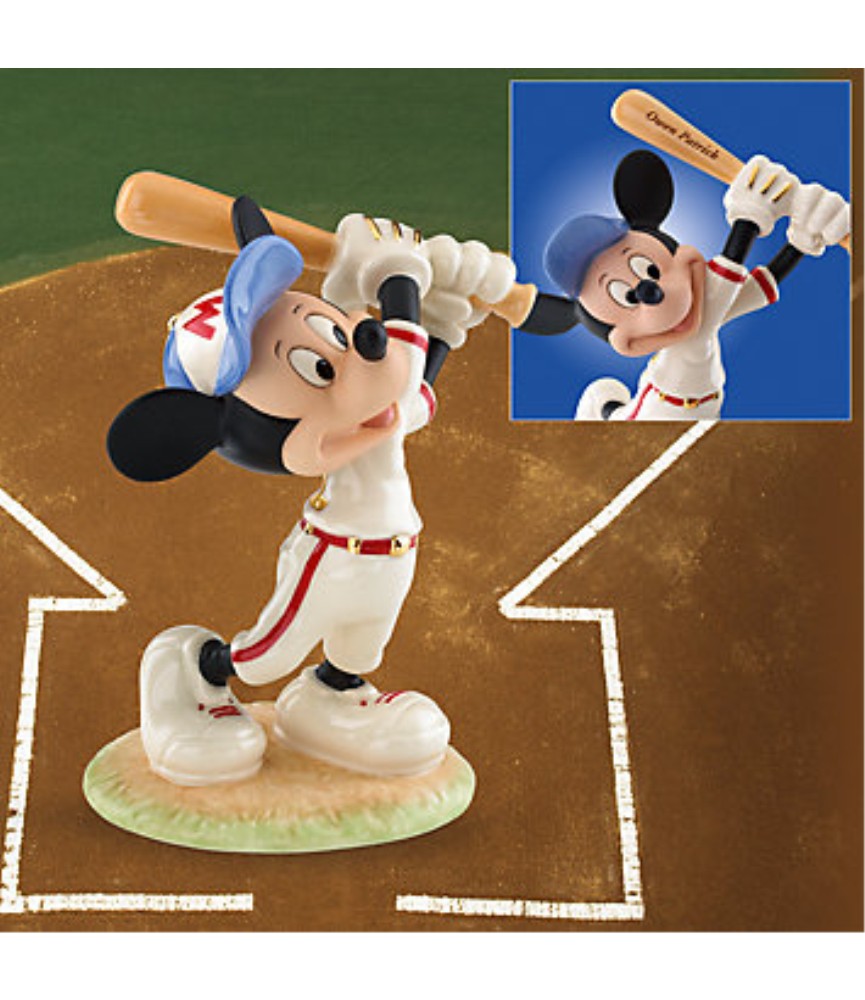 Mickey Up at Bat