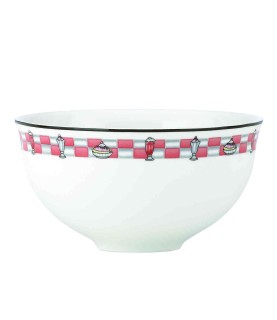 Soda shop sweethearts desert bowls (set of 4)