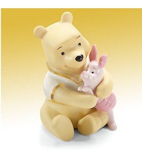A bear hug for Piglet