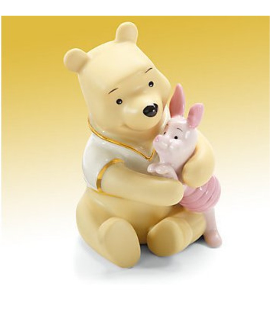 A bear hug for Piglet