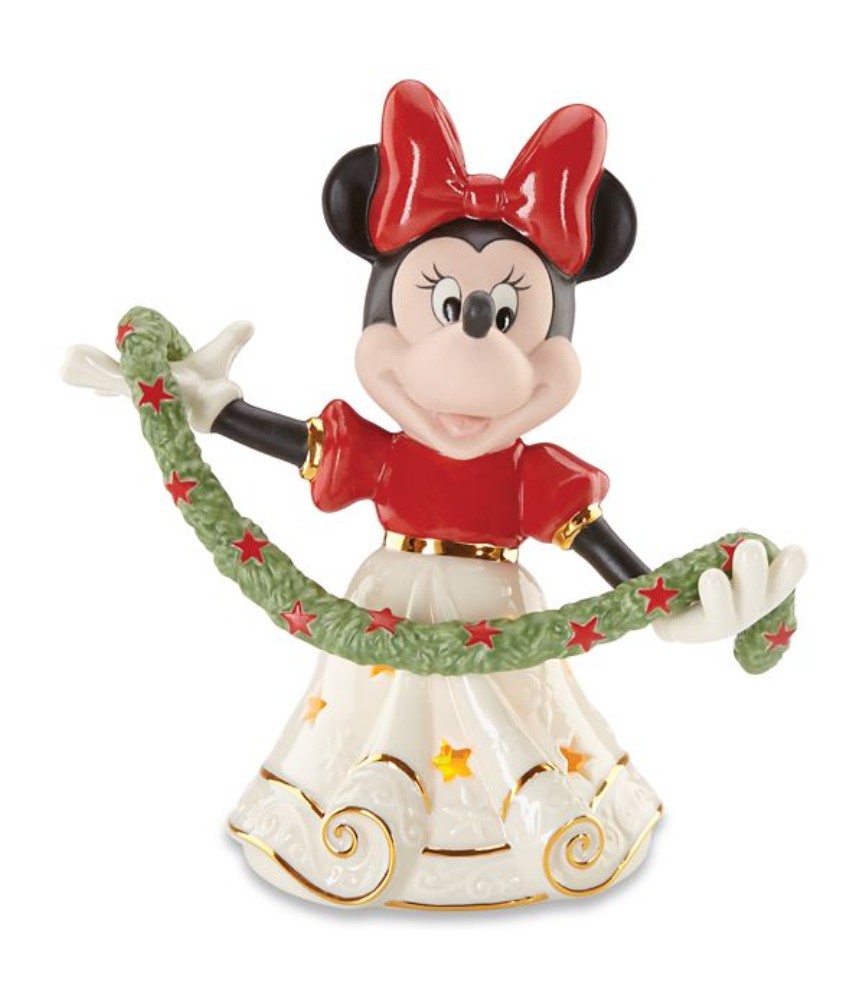 Merry Minnie Lit Figurine