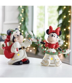 Merry Minnie Lit Figurine