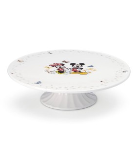 Mickey & Minnie In the Meadow Cake Plate