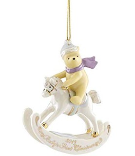 2019 Pooh Baby's 1st Christmas ornament