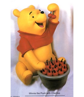 Winnie The Pooh with cherries