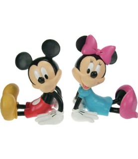 Mickey & Minnie bookends