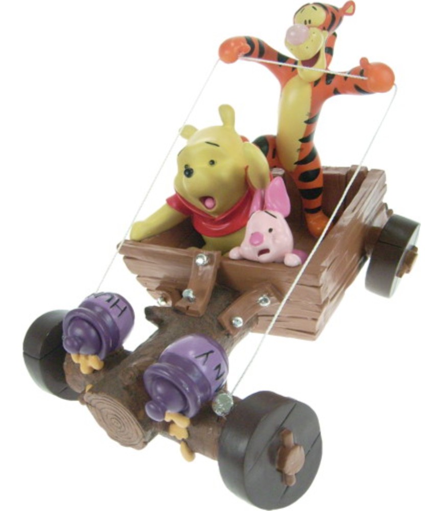 Winnie & friends in cart