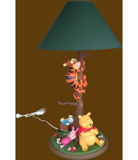 Winnie The Pooh with lamp
