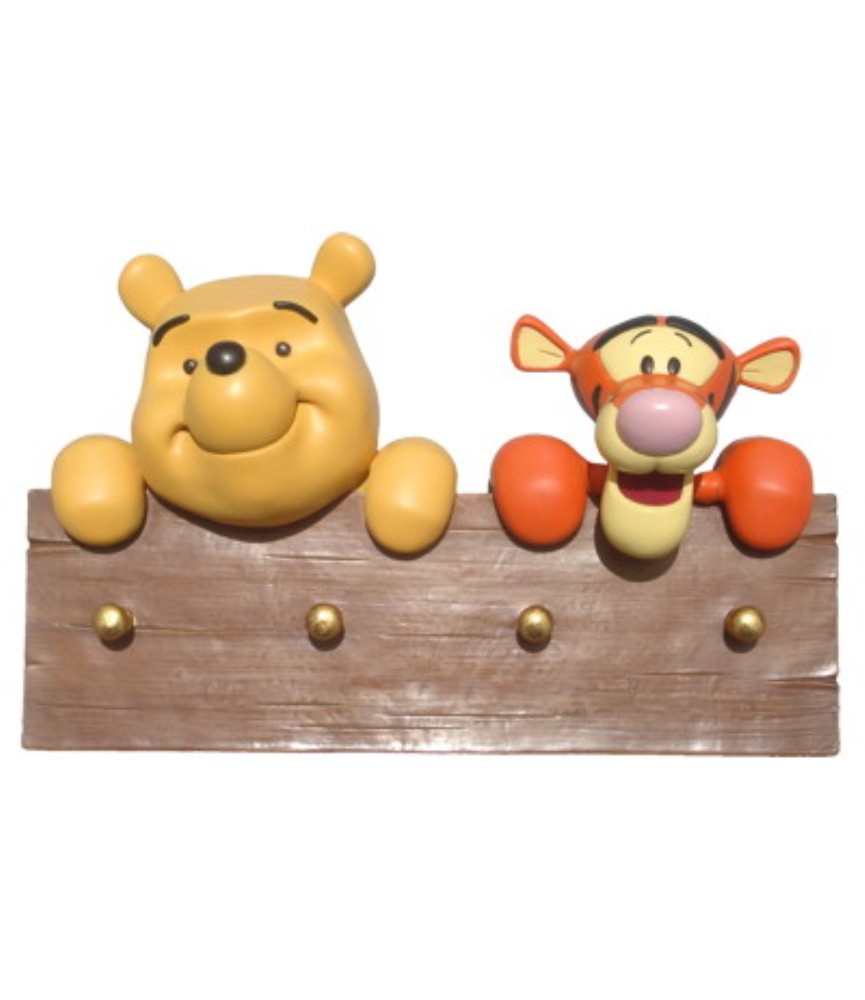 Winnie The Pooh & Tigger clotheshanger