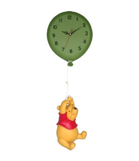 Winnie The Pooh with clock
