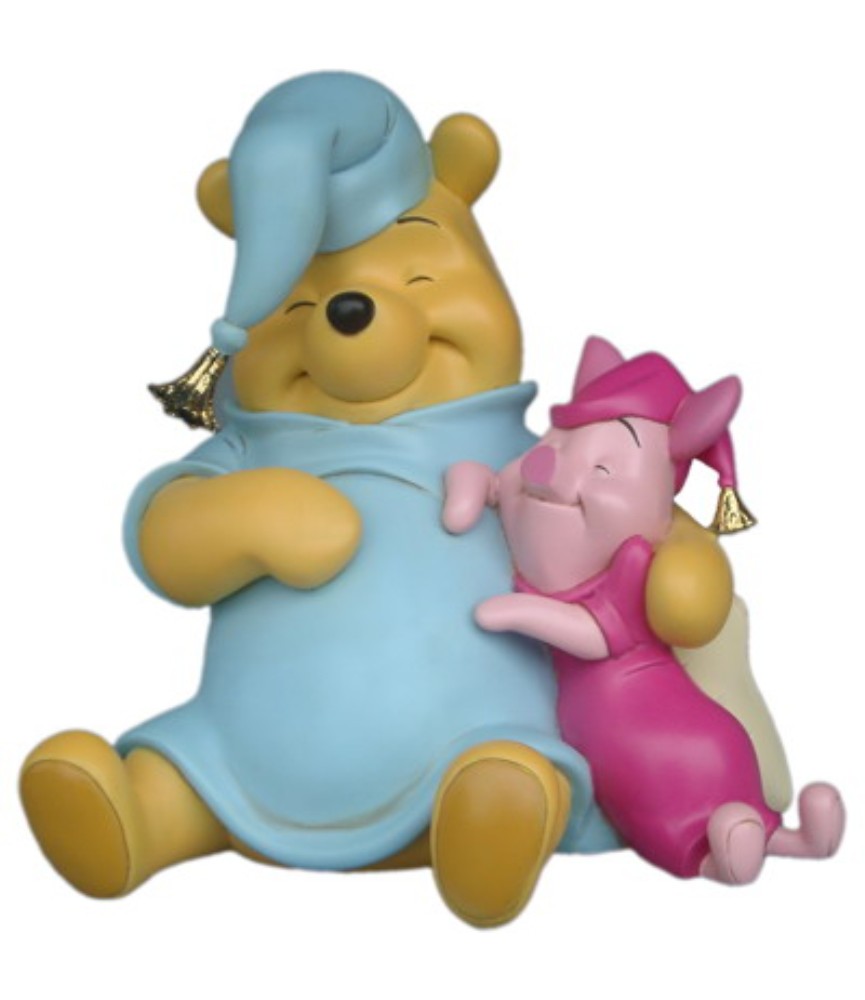 Sleeping Winnie The Pooh with Piglet