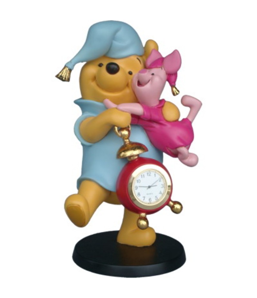 Winnie & Piglet with Alarm-Clock