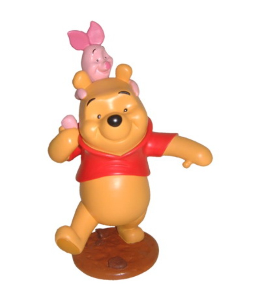 Winnie & Piglet piggyback