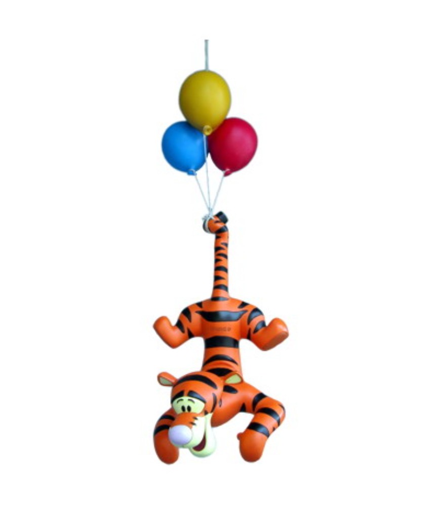 Tigger Hanging on balloons